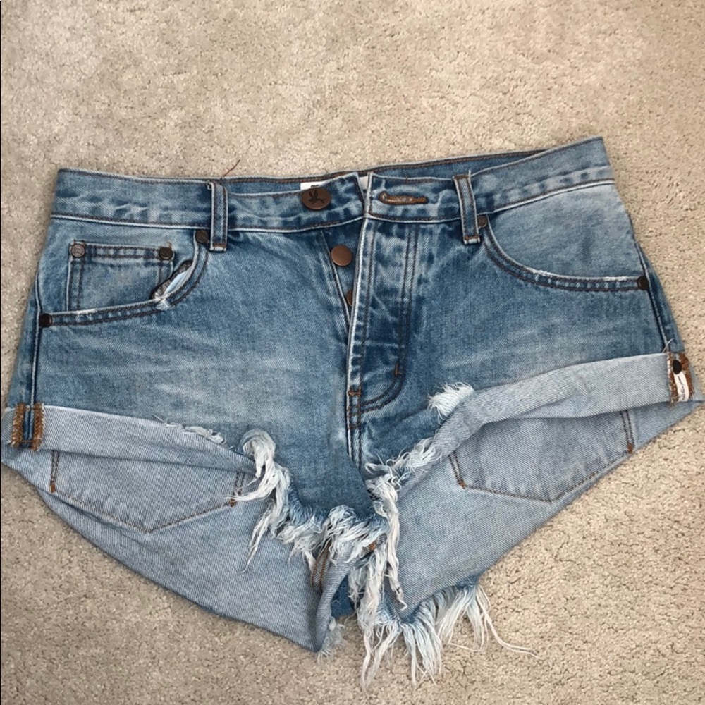 ONE TEASPOON Jean Shorts